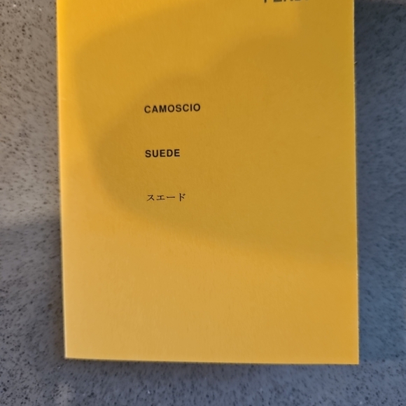 Fendi Chocolate Brown Medium Camoscio Suede Brand New Genuine - Picture 6 of 11